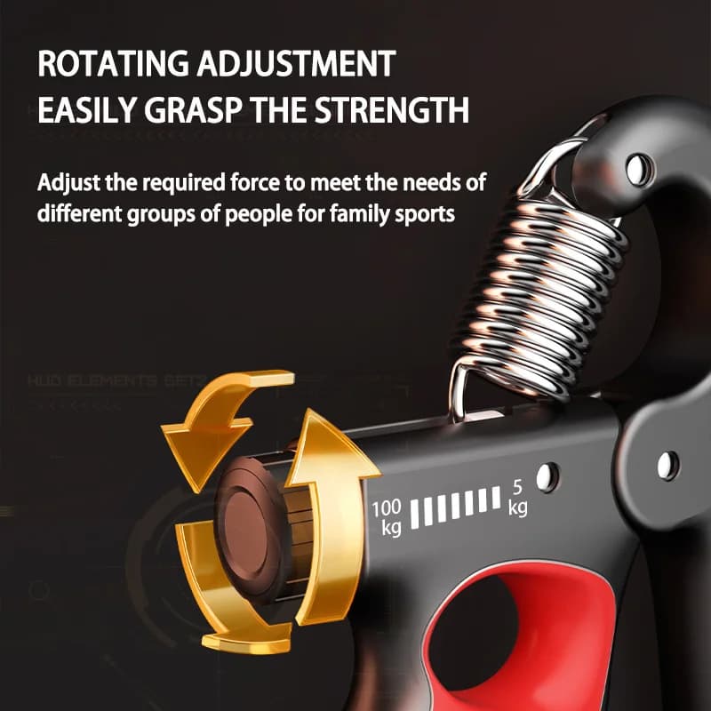 CRUSHLAB Pro Grip Trainer with Rep Counter
