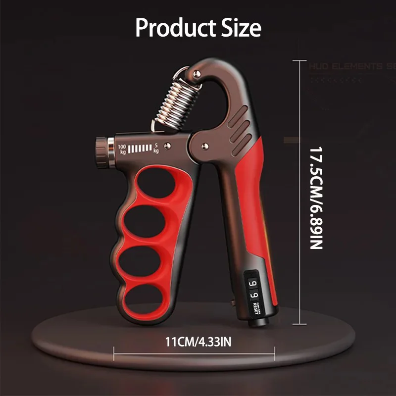 CRUSHLAB Pro Grip Trainer with Rep Counter